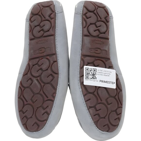 UGG Ansley Moccasin Slippers Light Gray Women's US 5M - Picture 6 of 6